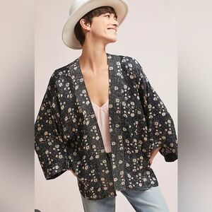 Anthropologie Danielle Kimono OS